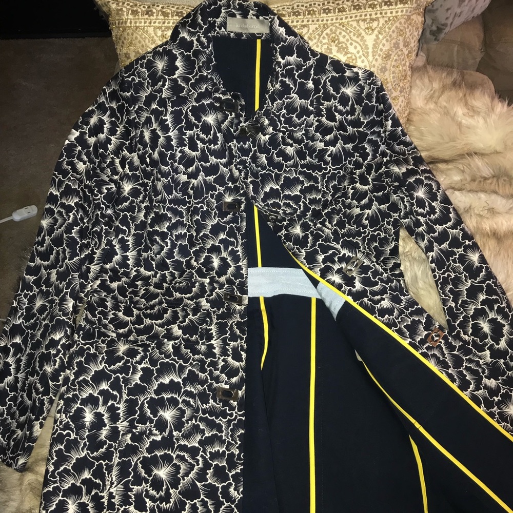 LC Floral navy lightweight jacket